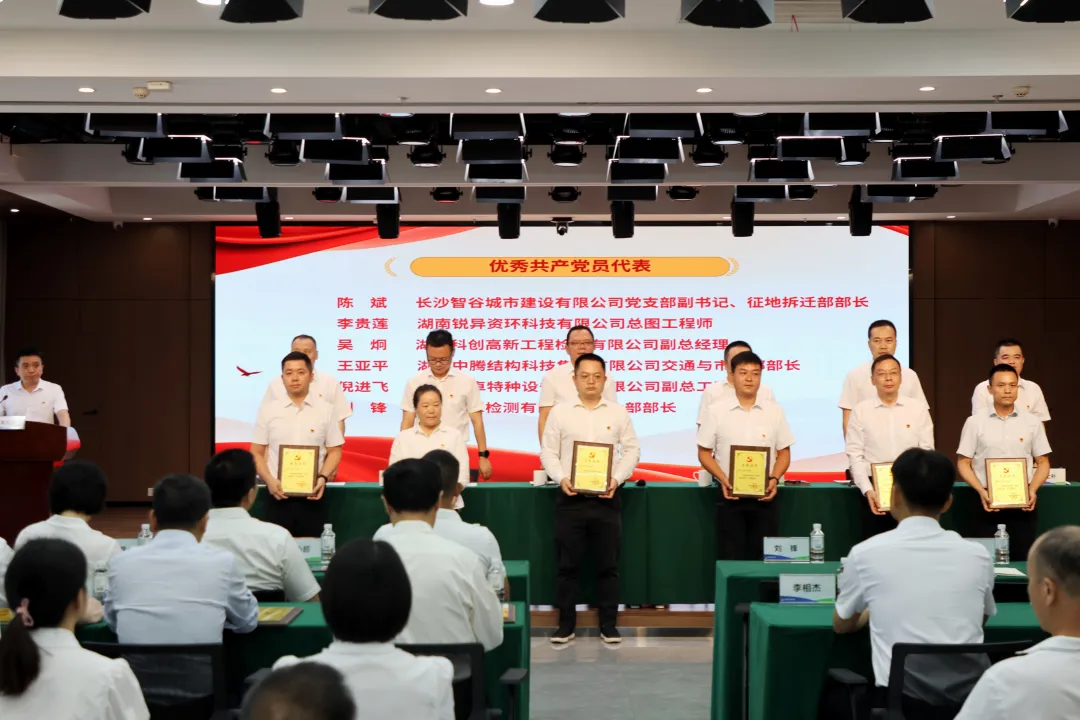 喜報！中騰科技王亞平同志榮獲岳麓高新區(qū)“優(yōu)秀共產(chǎn)黨員”稱號